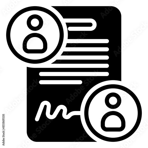 contract icon, glyph icon style