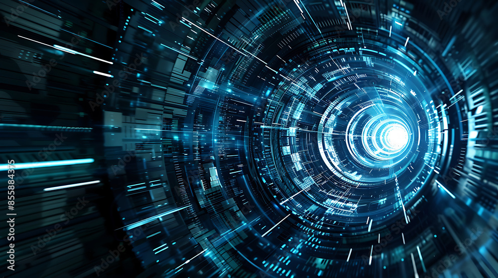 Fototapeta premium abstract techology background