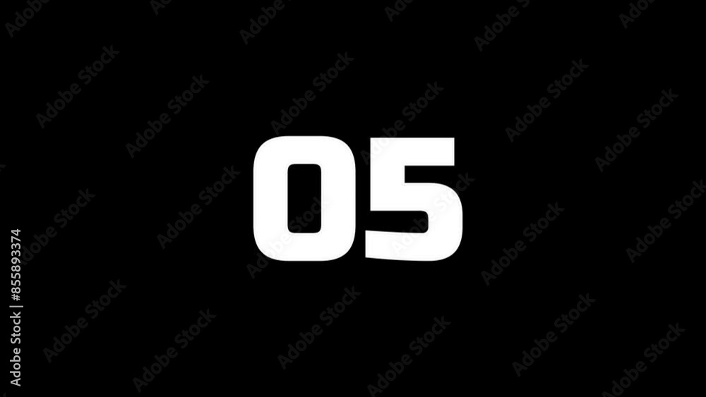 10 seconds countdown with circle design element animation isolated on black 10 seconds countdown with circle design element animation isolated on black