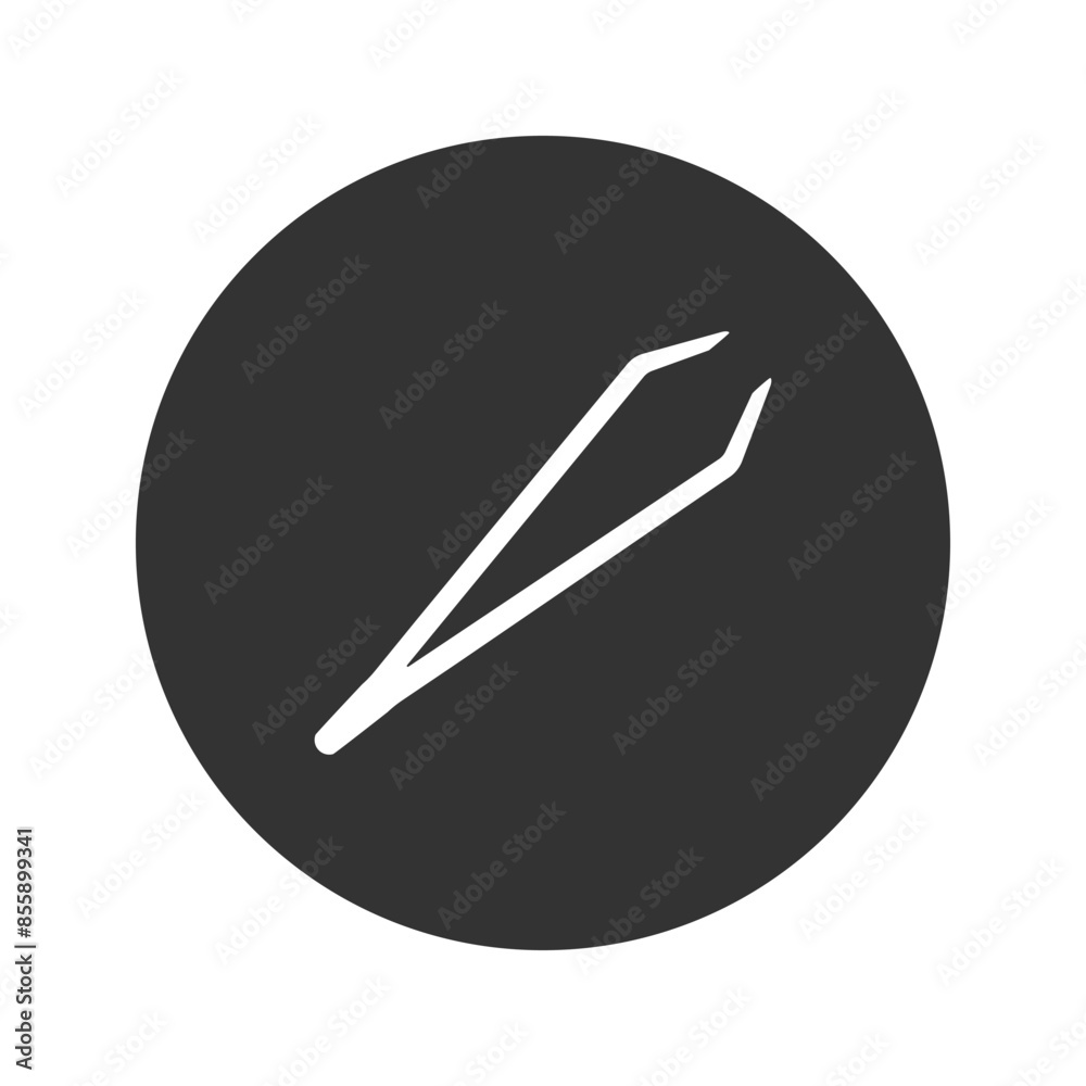Tweezers icon. Elements of beauty saloon icon. Premium quality graphic design Tweezers icon. Elements of beauty saloon icon. Premium quality graphic design