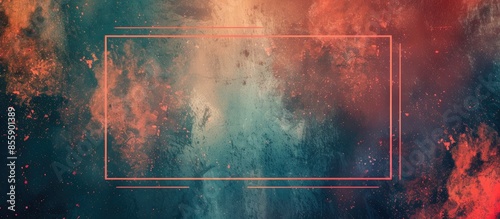 Retro frame. Copy space image. Place for adding text and design