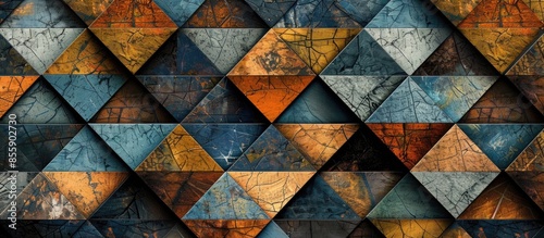 Digital Wall Tile Design, Geometric pattern, Abstract wall Decor. In Multi Colors. It can be used For Home Kitchen or Washroom Decoration, Wallpaper, Linoleum, Textile, Web Page