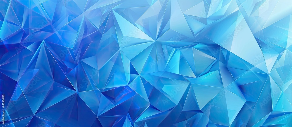 Blue Abstract Triangular Background. Copy space image. Place for adding text or design Blue Abstract Triangular Background. Copy space image. Place for adding text or design