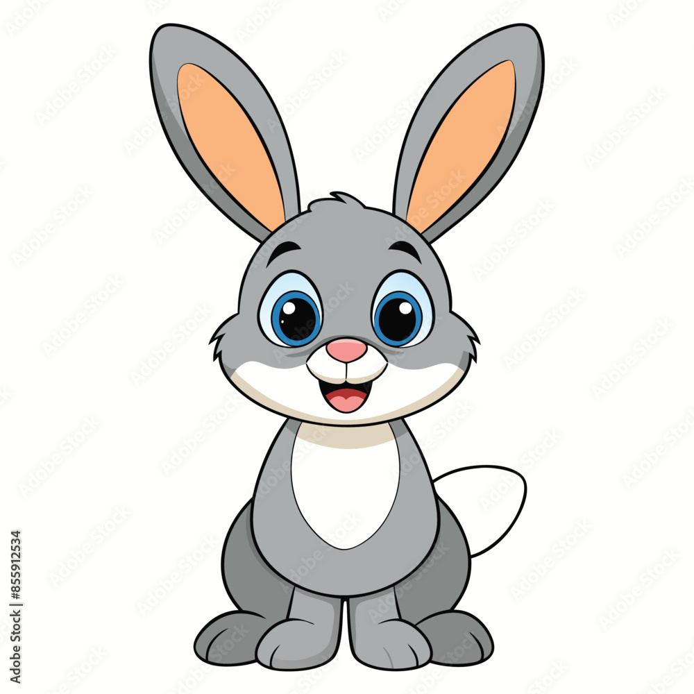 Obraz premium rabbit with a carrot