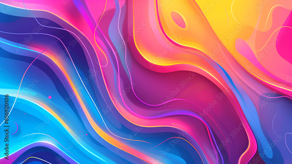 abstract colorful background with smooth lines in blue, orange, yellow and pink ,abstract background with smooth lines in blue, purple and yellow colors
abstract colorful background with smooth lines in blue, orange, yellow and pink ,abstract background with smooth lines in blue, purple and yellow colors