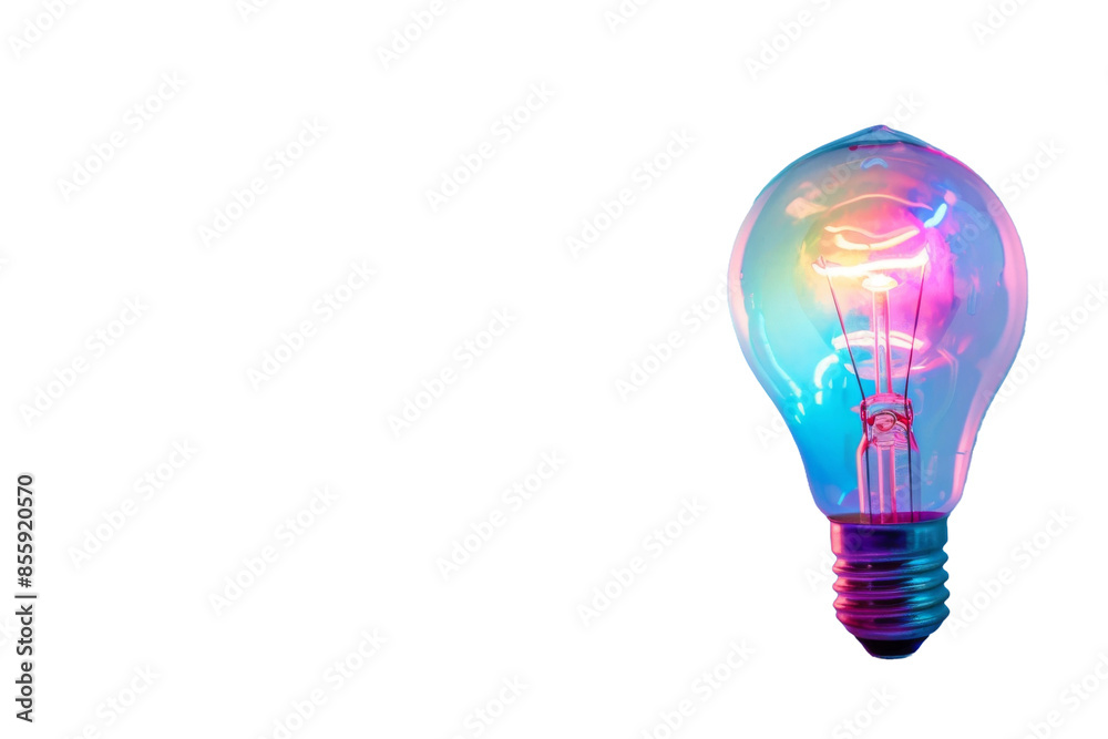 Soft Ambient Bulb isolated on transparent background Soft Ambient Bulb isolated on transparent background