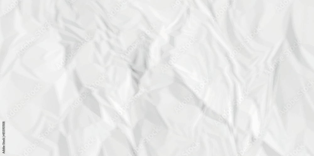 Obraz premium White crumpled paper texture. White wrinkled paper texture. White paper texture. White crumpled and top view textures can be used for background of text or any contents