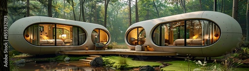 EcoPods Small, selfsustaining living units