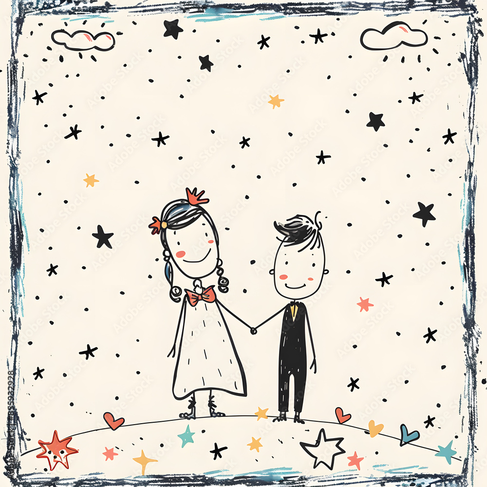 wedding card cartoon illustrator wedding card cartoon illustrator