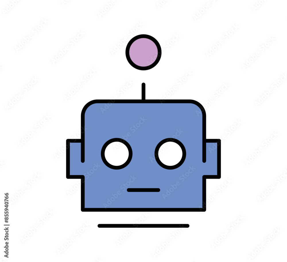 Artificial intelligence related icon concept outline style vector illustration.
Artificial intelligence related icon concept outline style vector illustration.