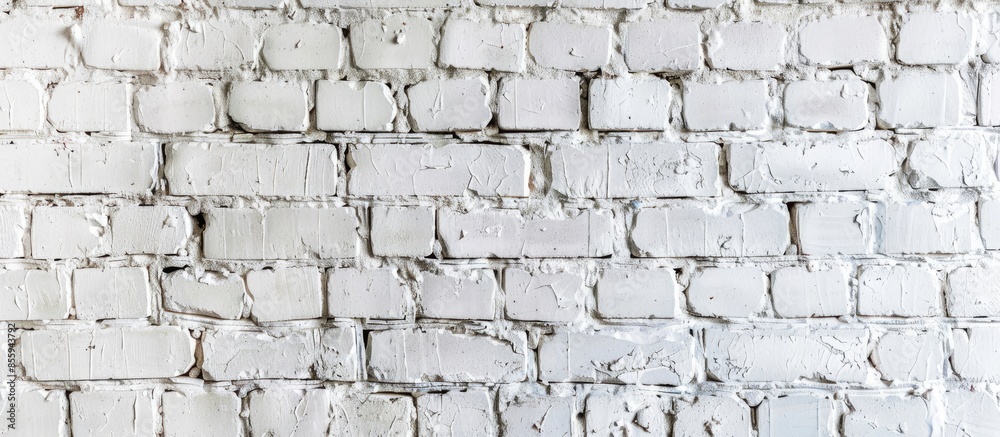 white brick wall background, texture. Copy space image. Place for adding text and design white brick wall background, texture. Copy space image. Place for adding text and design