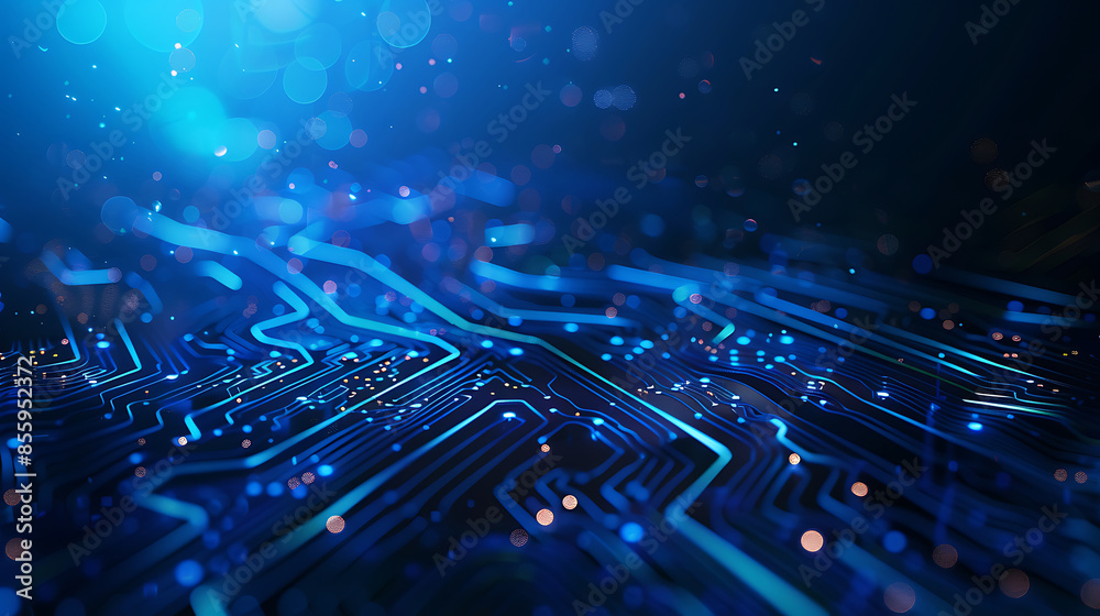 Fototapeta premium technology background