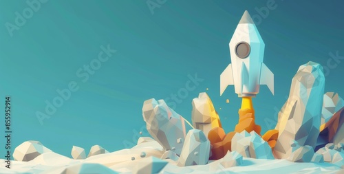 Start-up or company founding - Raketenstart