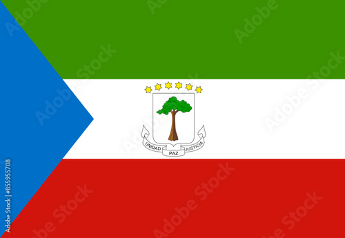 equatorial guinea flag illustrator country flags