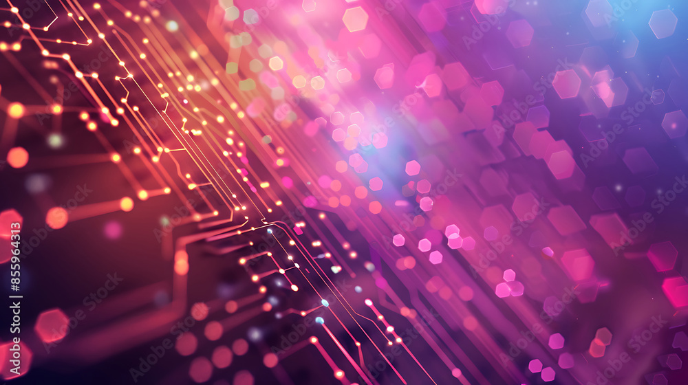 Fototapeta premium abstract technology background