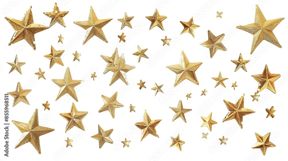 Colored stars seamless pattern isolated on white background Colored stars seamless pattern isolated on white background