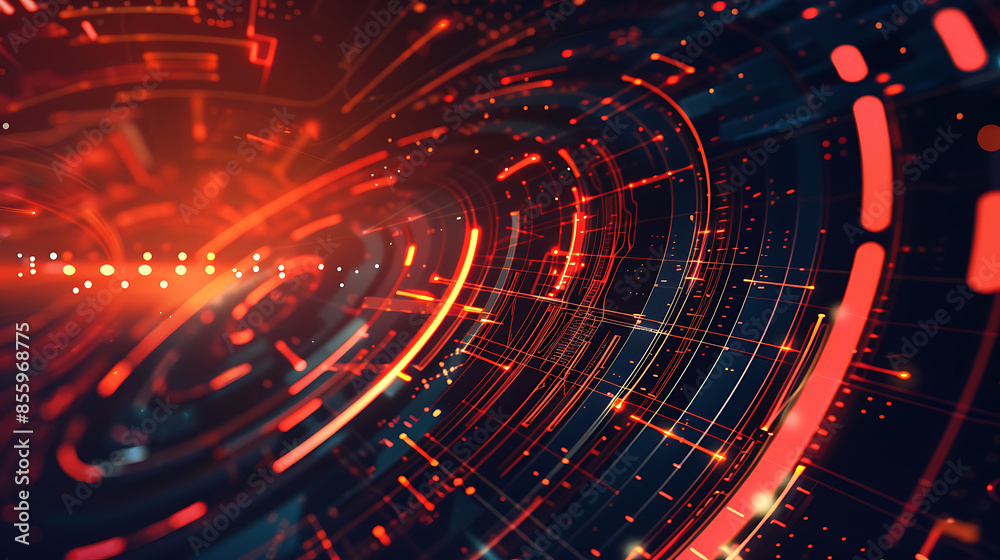 Obraz premium abstract technology background
