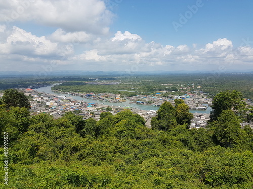 aerial view of beach