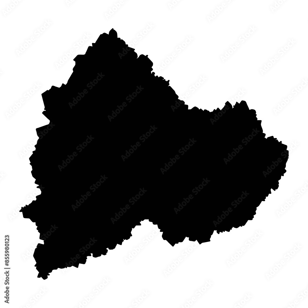 Smolensk Oblast map, administrative division of Russia. Vector illustration. Smolensk Oblast map, administrative division of Russia. Vector illustration.