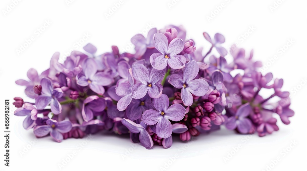 Close-up of fragrant lilacs in a spring garden Close-up of fragrant lilacs in a spring garden