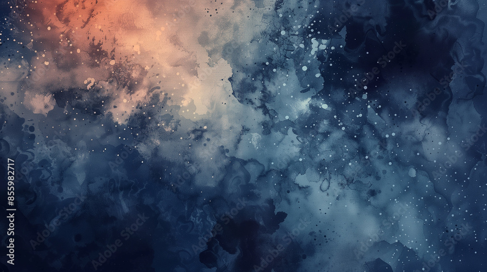 Obraz premium シンプルな暗い水彩の背景