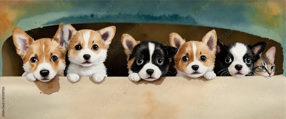 Cute and Humorous Animal Art Posters Cute and Humorous Animal Art Posters