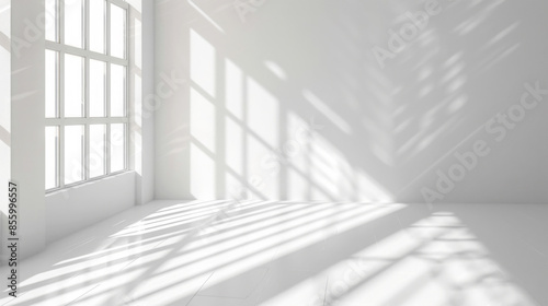 white wall of room with white background