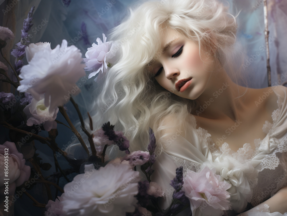 portrait of a woman - fairytales - generative ai portrait of a woman - fairytales - generative ai