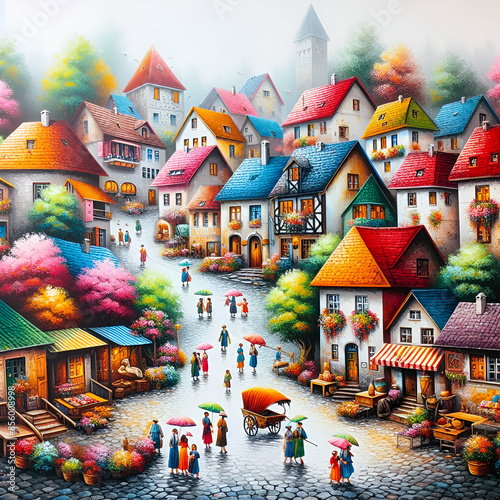 A beautiful painting attractive the eyes. 