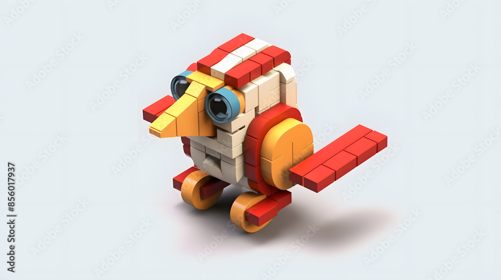 Woodpecker Toy Robot 3d Woodpecker Toy Robot 3d