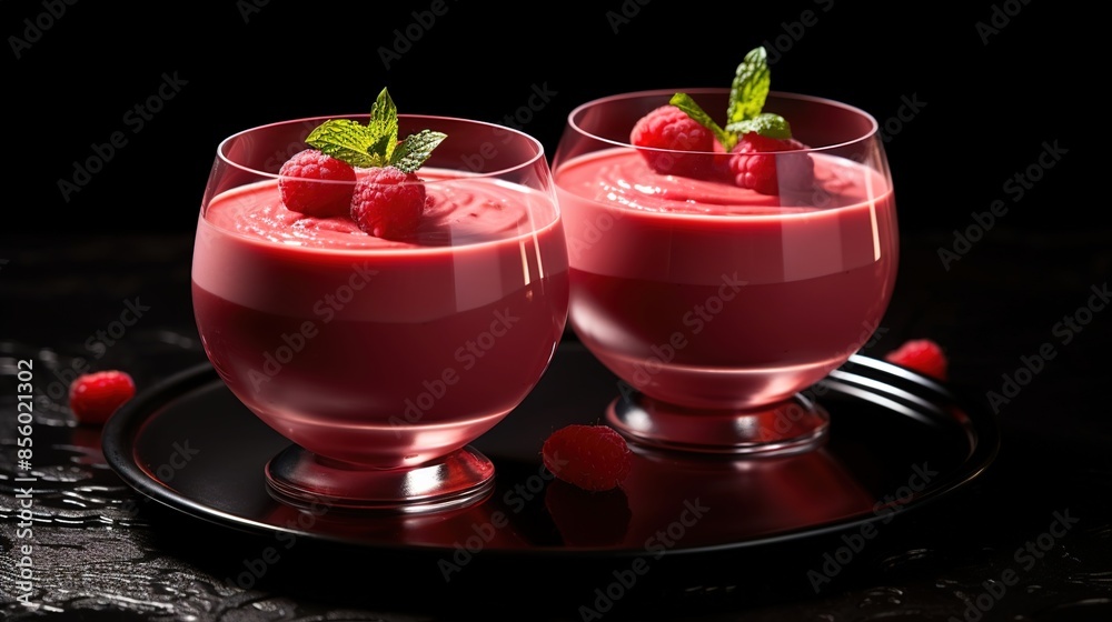 custom made wallpaper toronto digitalstrawberry smoothie with mint