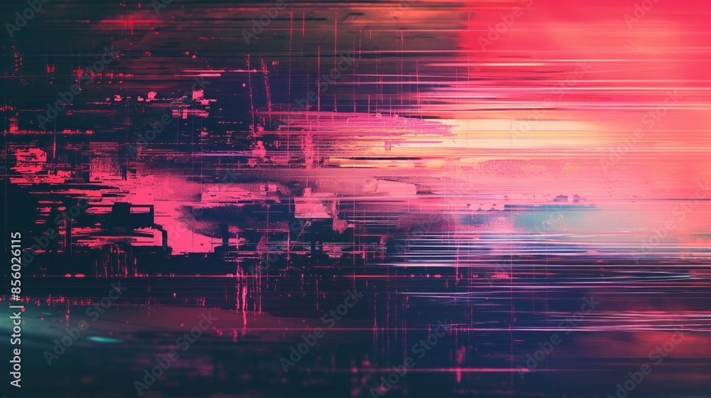 Fototapeta premium glitch texture background 