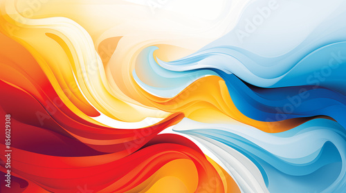 Dynamic Colorful Wave Patterns
