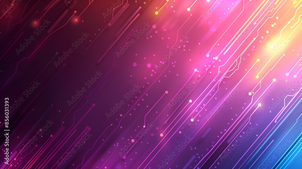 An abstract representation of colorful light streaks moving through a digital space, creating a vibrant and dynamic visual effect, symbolizing high-speed data transfer and technological innovation. An abstract representation of colorful light streaks moving through a digital space, creating a vibrant and dynamic visual effect, symbolizing high-speed data transfer and technological innovation.