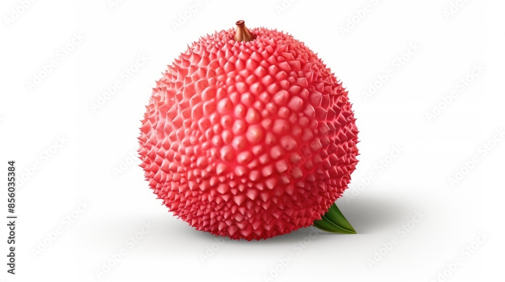 A lychee is a small, round fruit with a red, bumpy skin. The flesh is white and translucent, and it has a sweet, slightly acidic flavor. A lychee is a small, round fruit with a red, bumpy skin. The flesh is white and translucent, and it has a sweet, slightly acidic flavor.