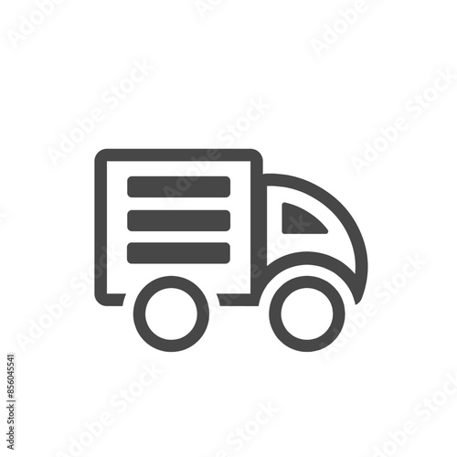 Truck icon for illustrator and graphic designer