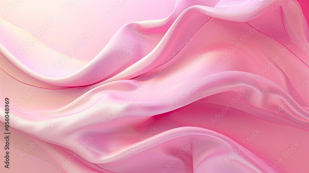 Obraz premium Luxurious pink gradient background with a smooth, elegant texture
