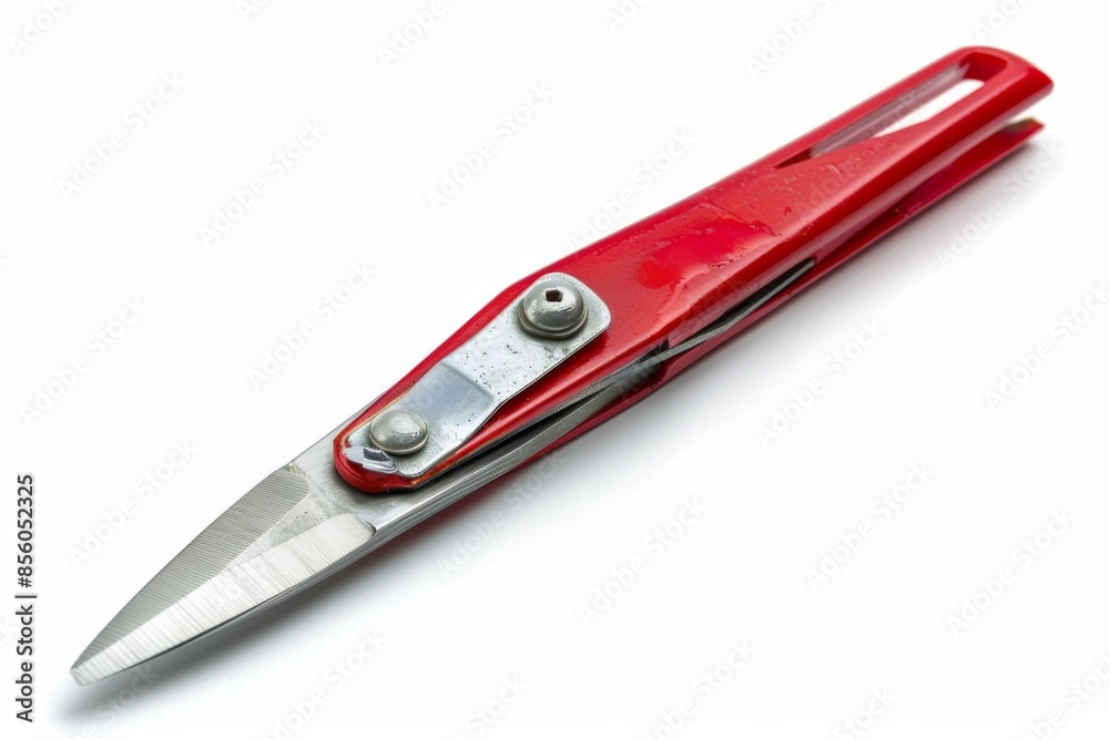 Red and Silver Precision Shears