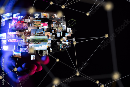 streaming data picture vide...