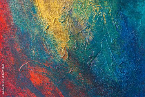 Wallpaper Mural Abstract colorful grunge painting surface texture background Torontodigital.ca