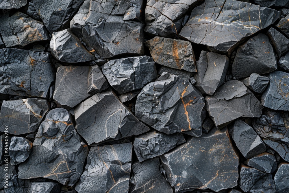 Close-up of Jigsaw Patterned Rocks Close-up of Jigsaw Patterned Rocks