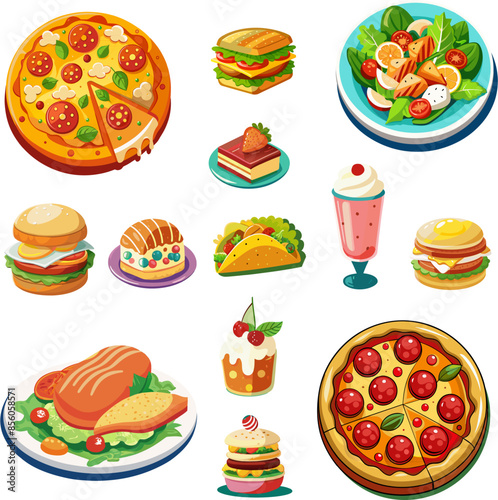 fast food icons