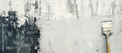 Painting the walls with whi...