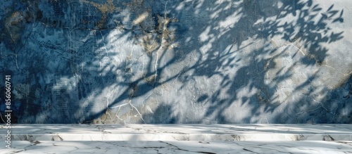 White Marble Table with Tre...