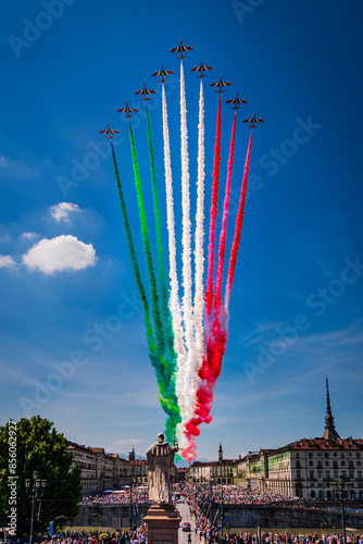 The Italian Acrobatic Team, the 