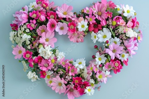 Heart-Shaped Floral Arrangement © Sandu