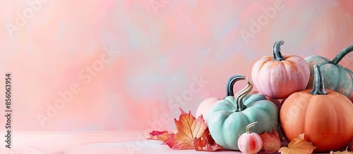 beautiful decorative pumpki...