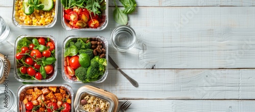 Healthy food delivery. Take...