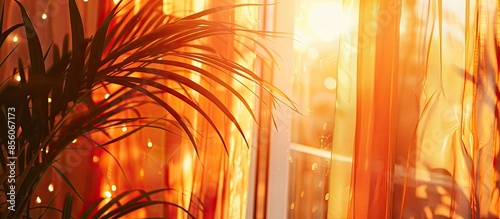 romantic curtain inside a h...