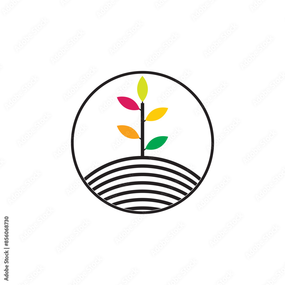 Fototapeta premium MANGROVE TREE ICON